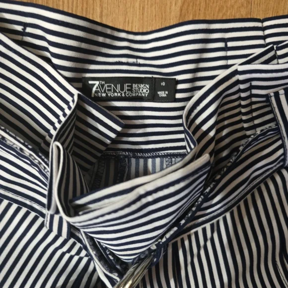 7TH AVENUE NEW YORK & COMPANY HIGH WAISTED WIDE LEG PANTS 💕 - Picture 7 of 8